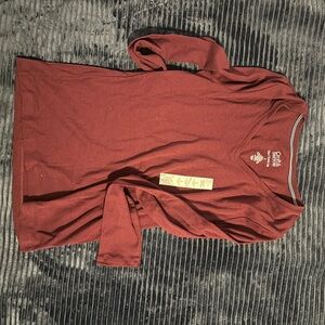 Croft & Barrow Rust Long Sleeve Tee